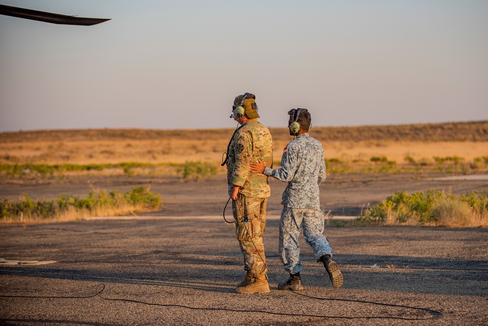 Republic of Singapore Air Force, Arizona National Guard Soldiers train on Idaho ranges