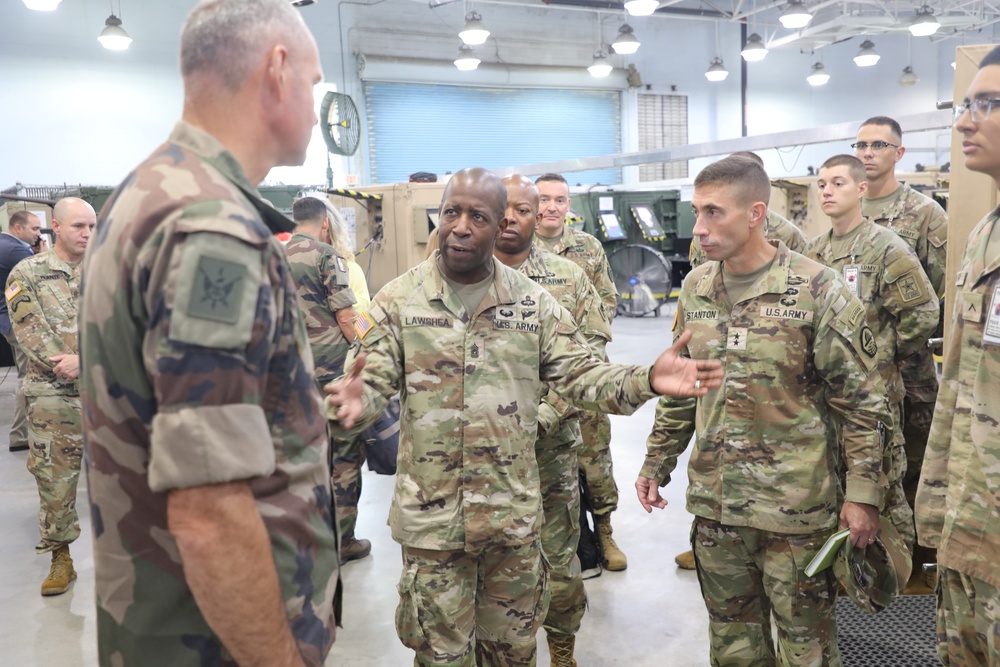 U.S. Army Cyber Leaders Host Chief of Staff of the French Army, Gen. Pierre Schill