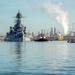 Coast Guard enforces safety zone in Houston, Galveston for tow of battleship USS Texas