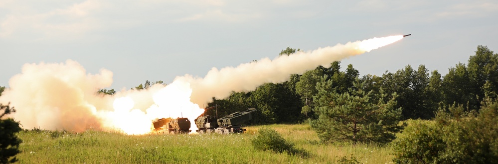 HIMARS Firing at Fort Drum