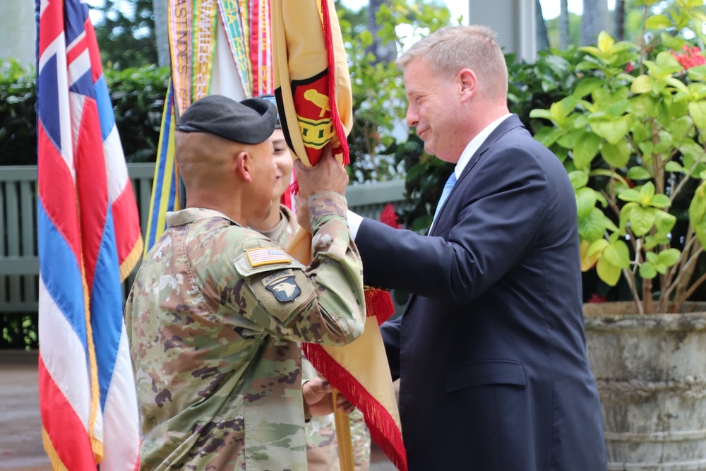 Passing of the colors