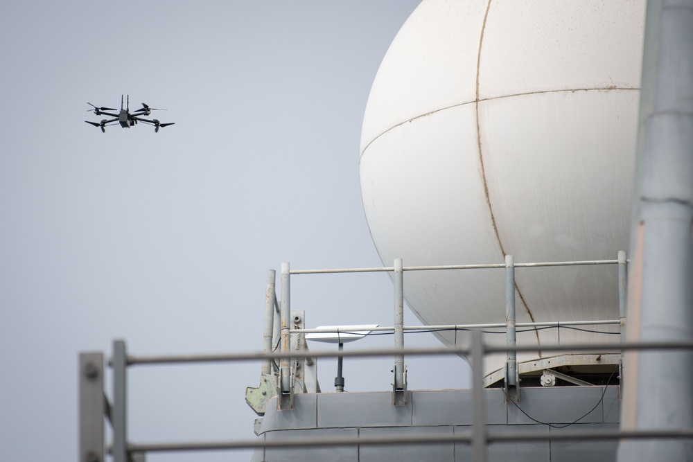 Battle Damage Scanning Scenario with Unmanned Aerial Vehicles