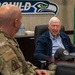 Former 92nd Bombardment Wing commander, retired General Shaud visits Fairchild