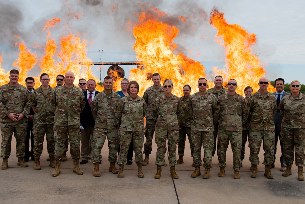 Bazaar of Falcons: Second Air Force leaders visit Goodfellow