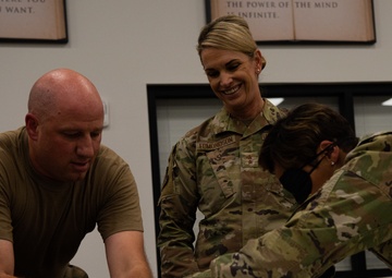 Bazaar of Falcons: Second Air Force leaders visit Goodfellow