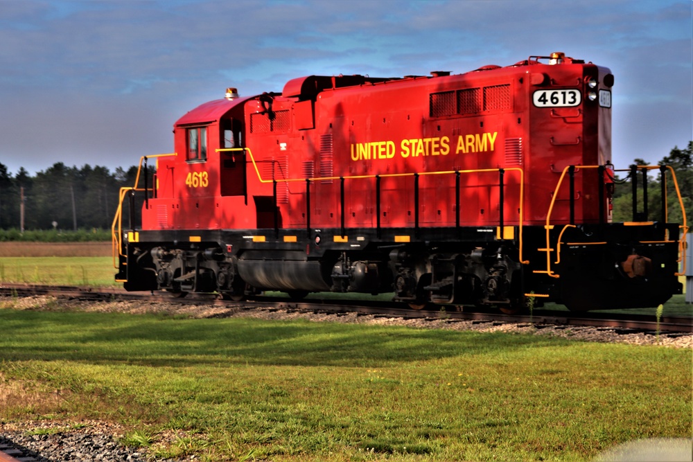 Locomotive at Fort McCoy