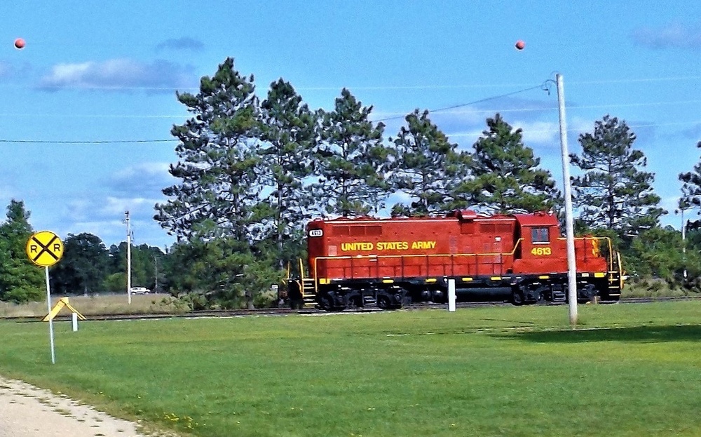 Locomotive at Fort McCoy