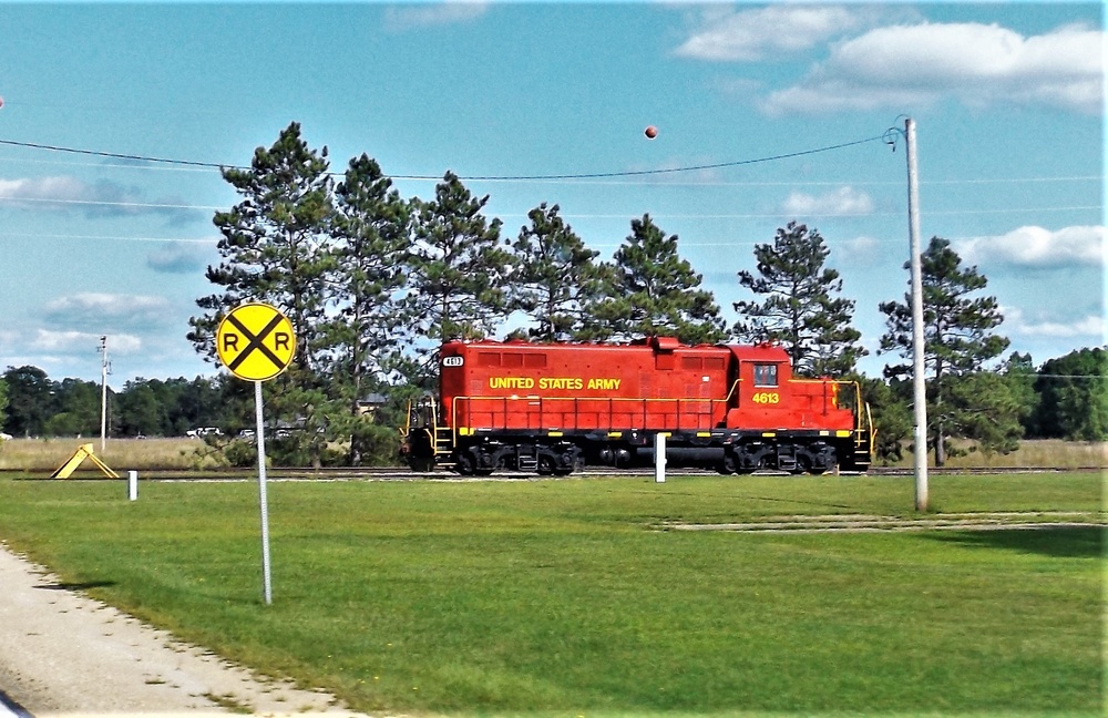 Locomotive at Fort McCoy