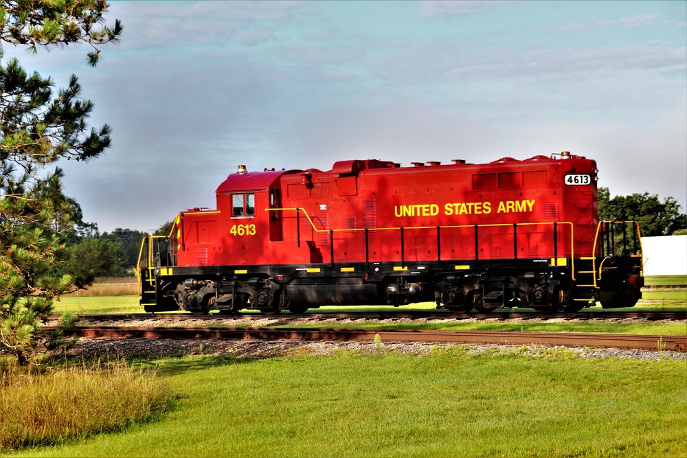 Locomotive at Fort McCoy