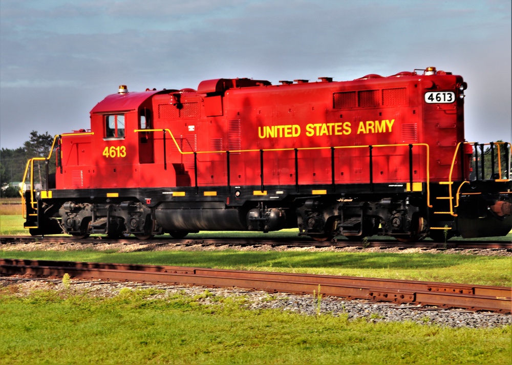 Locomotive at Fort McCoy