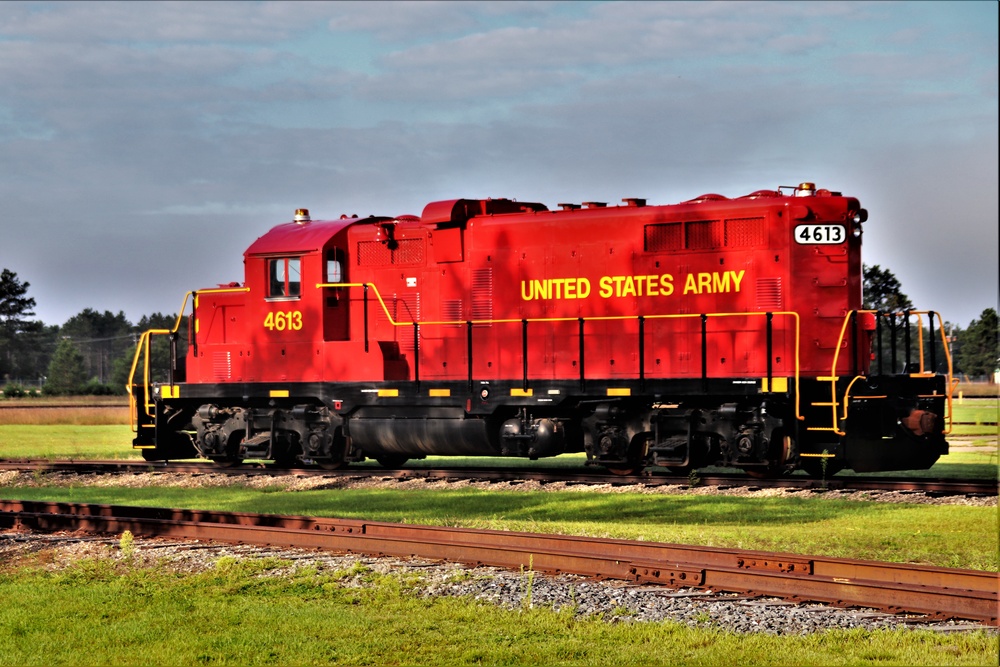 Locomotive at Fort McCoy