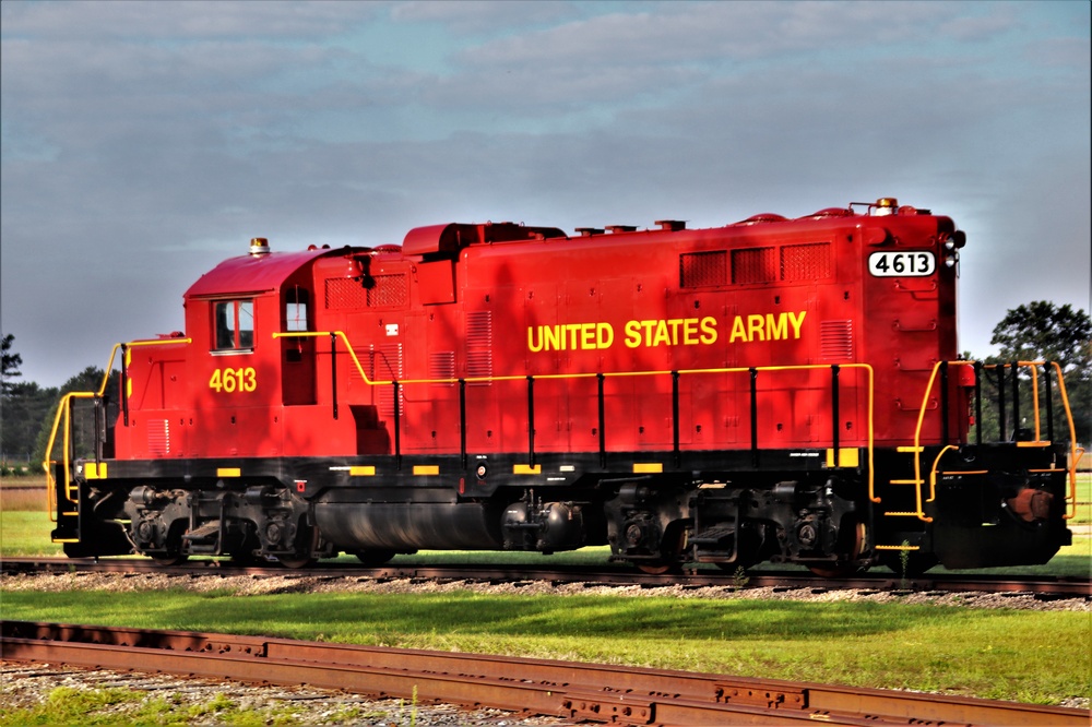 Locomotive at Fort McCoy