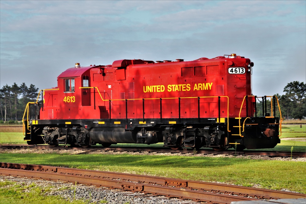 Locomotive at Fort McCoy