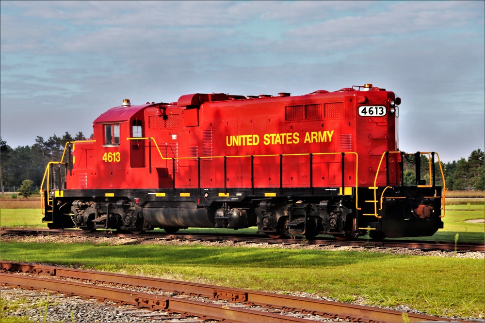 Locomotive at Fort McCoy