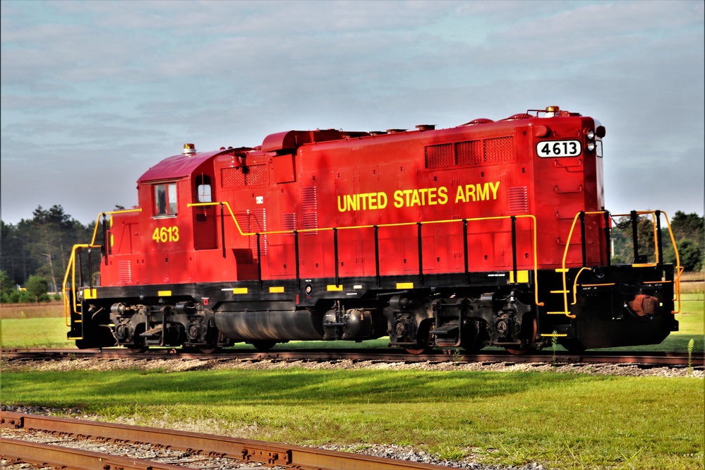 Locomotive at Fort McCoy