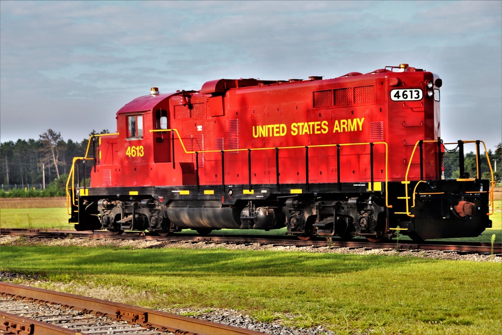 Locomotive at Fort McCoy