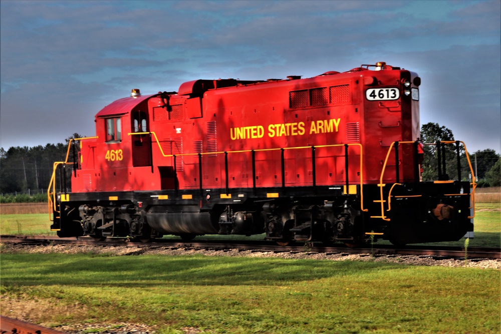 Locomotive at Fort McCoy