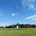 American Flag and Fort McCoy