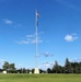 American Flag and Fort McCoy