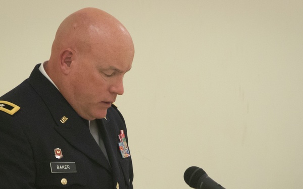 88th Commanding General speaks at the memorialization ceremony