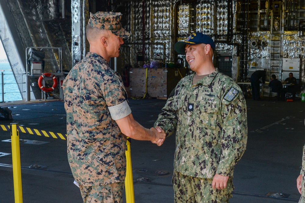 USS Kansas City (LCS 22) Host Tour for 3rd Marine Littoral Regiment