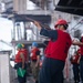 USS Bataan Sailors perform replenishment at sea