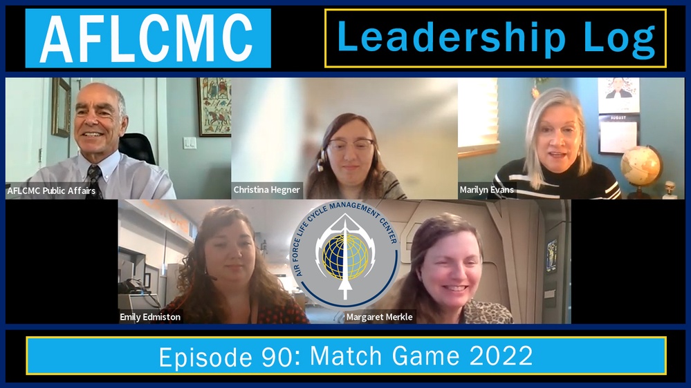 AFLCMC Leadership Log Podcast Episode 90: Warfighter problems find solutions in Innovation Match Game
