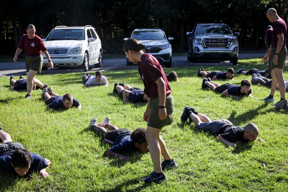 Recruiting Sub Stations Savannah and Statesboro Drill Instructor Pool Function