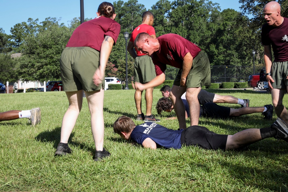 Recruiting Sub Stations Savannah and Statesboro Drill Instructor Pool Function