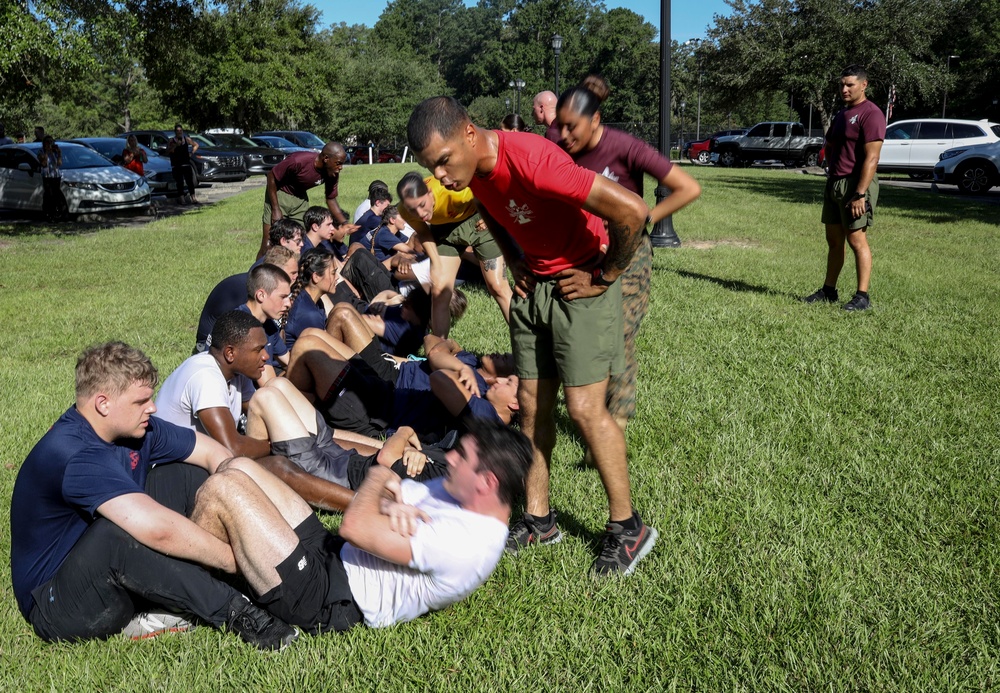 Recruiting Sub Stations Savannah and Statesboro Drill Instructor Pool Function