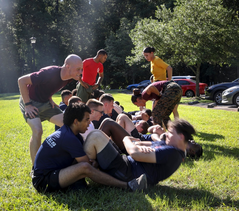 Recruiting Sub Stations Savannah and Statesboro Drill Instructor Pool Function