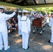 U.S. Navy Water Tender 1st Class Oliver K. Burger Interment Ceremony