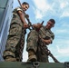 Marines with Combat Logistics Battalion 4 load and transport quadcons