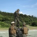 Marines with Combat Logistics Battalion 4 conduct Helicopter Support Team training