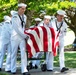 U.S. Navy Water Tender 1st Class Oliver K. Burger Interment Ceremony