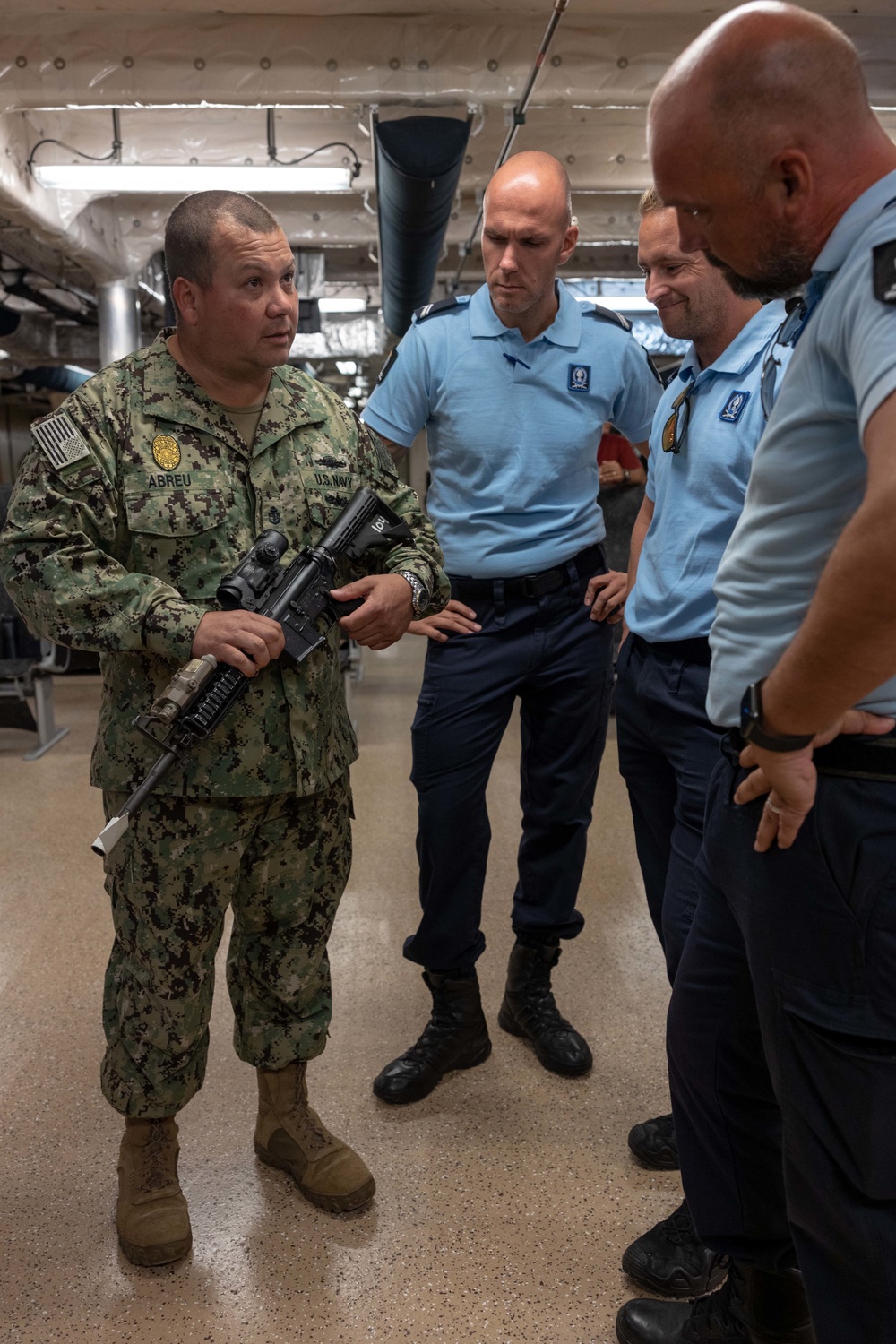 USNS Burlington Works Together with the Dutch in Theater Security Cooperation