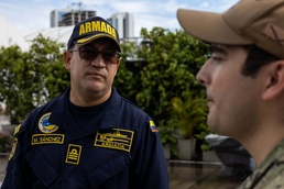 USNS Burlington Arrives in Cartagena, Colombia