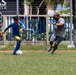 USNS Burlington and Colombian Sailors Play Together in Soccer