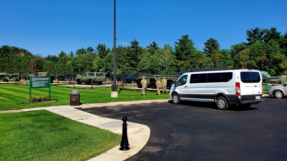 Equipment Park at Fort McCoy