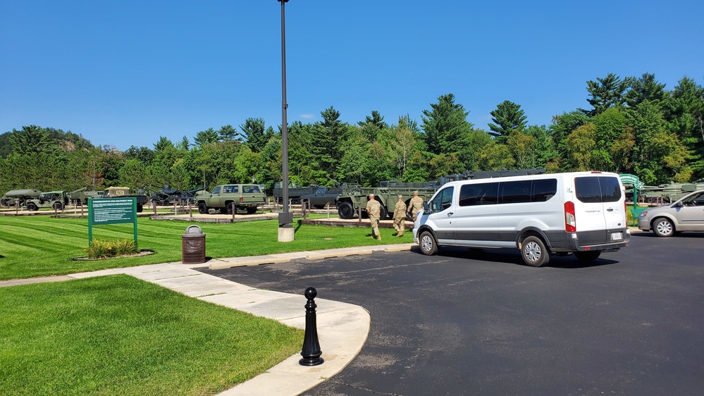 Equipment Park at Fort McCoy