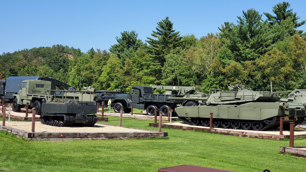 Equipment Park at Fort McCoy