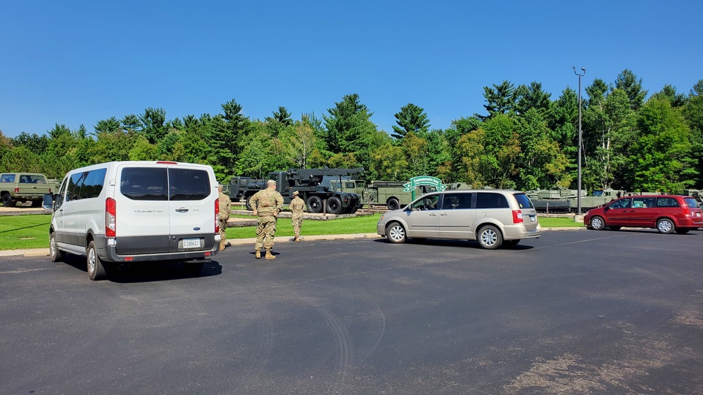 Equipment Park at Fort McCoy