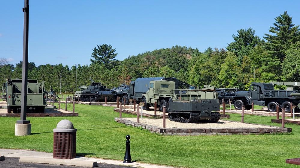 Equipment Park at Fort McCoy