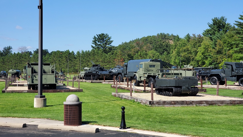 Equipment Park at Fort McCoy