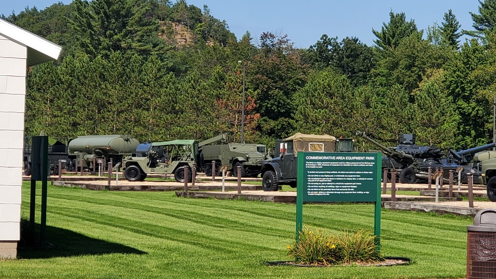 Equipment Park at Fort McCoy