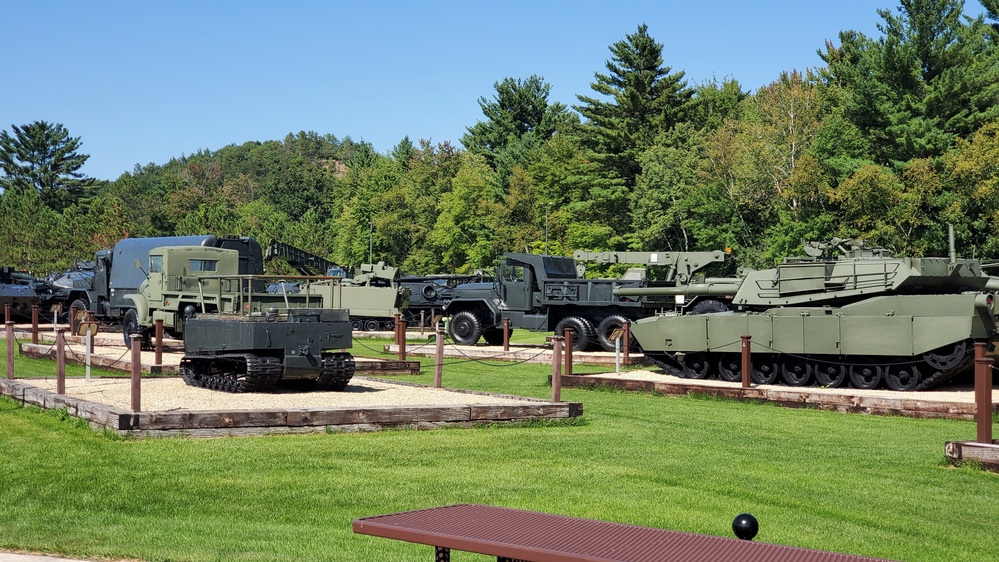 Equipment Park at Fort McCoy