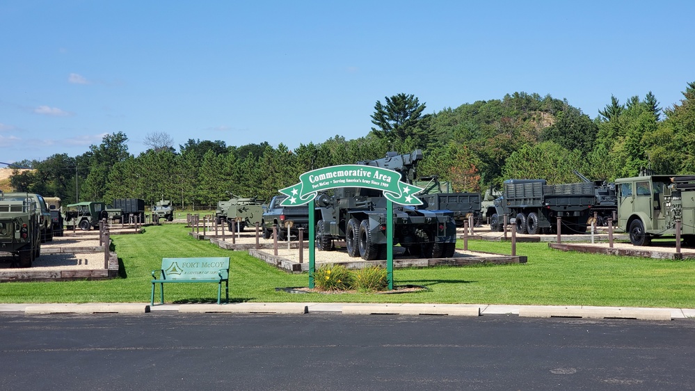 Equipment Park at Fort McCoy