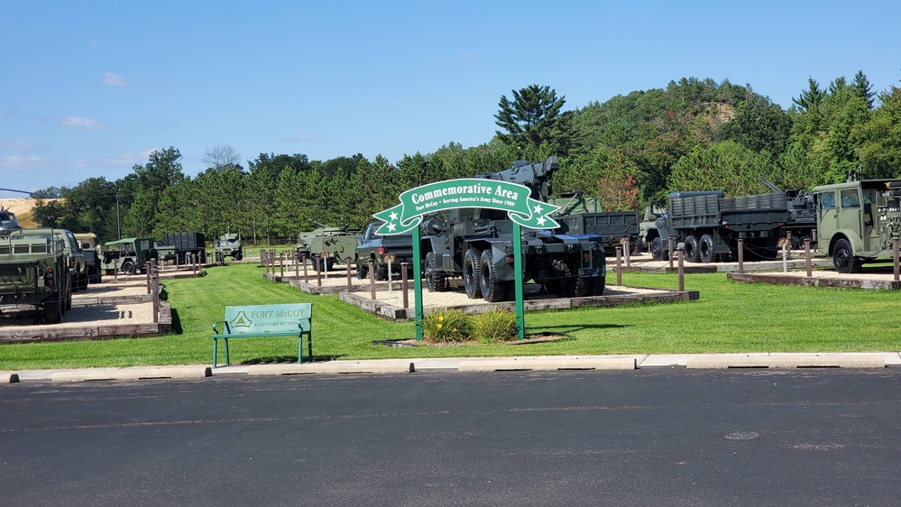 Equipment Park at Fort McCoy