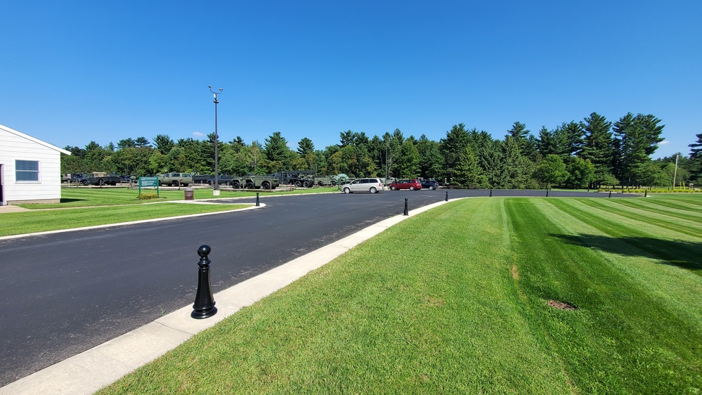 Equipment Park at Fort McCoy