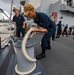 USS Higgins Departs Guam